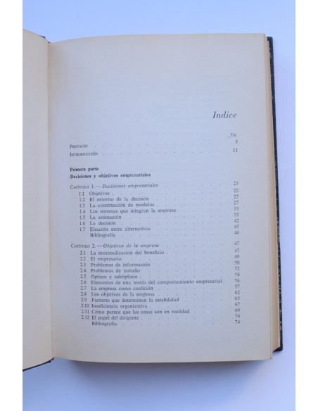Economía de la empresa. Instrumentos analíticos para las decisiones empresariales
