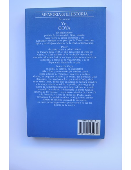 Yo, Goya