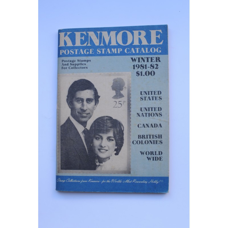 Kenmore postage stamp catalog : winter 1981-1982