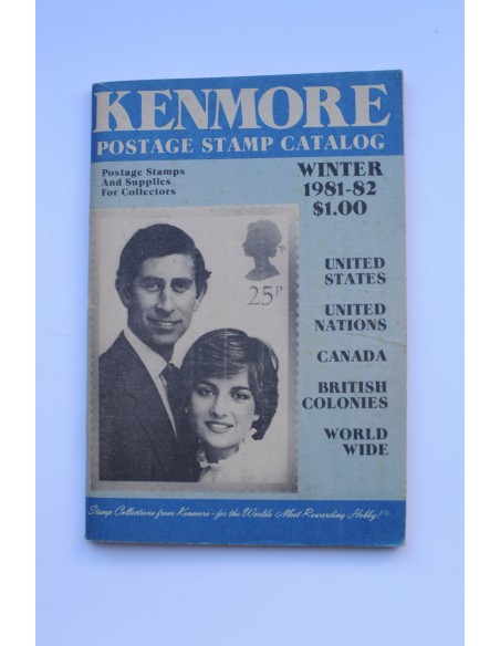 Kenmore postage stamp catalog : winter 1981-1982