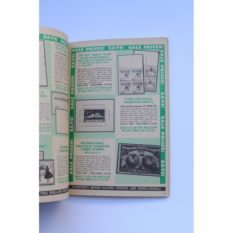 Kenmore postage stamp catalog : winter 1981-1982