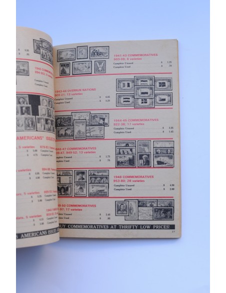 Kenmore postage stamp catalog : winter 1981-1982