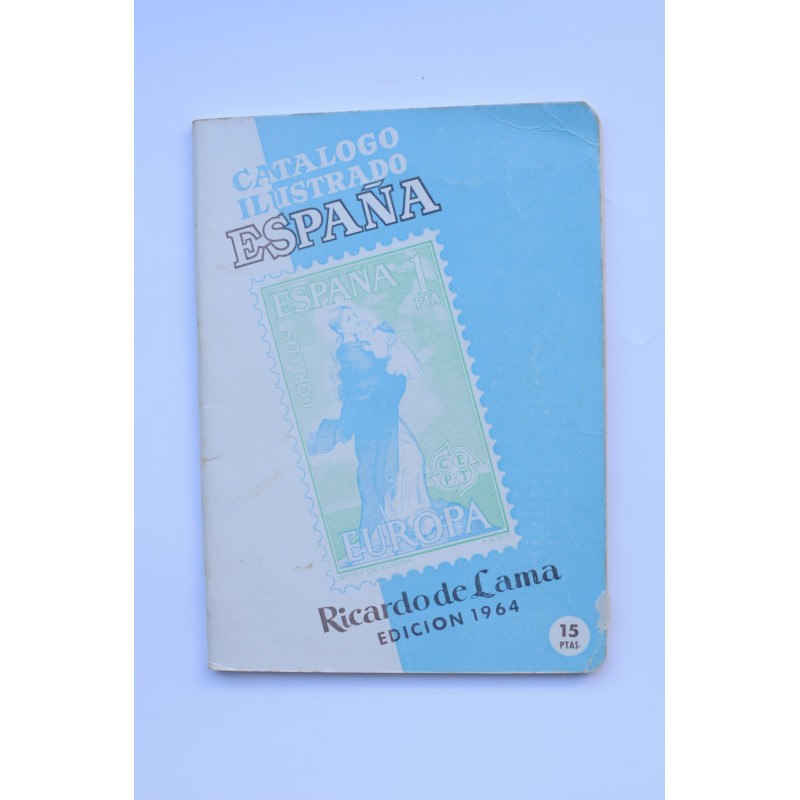 Catálogo ilustrado. España : catálogo de sellos 1964