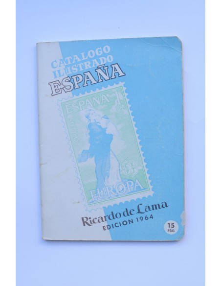 Catálogo ilustrado. España : catálogo de sellos 1964