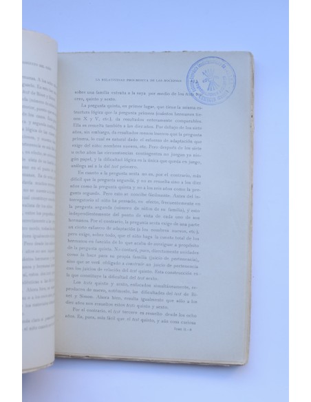 El juicio y el razonamiento en el niño