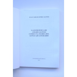 La estilística de Amado Alonso como una teoría del... 2