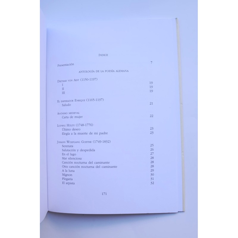 Antología de la poesía alemana