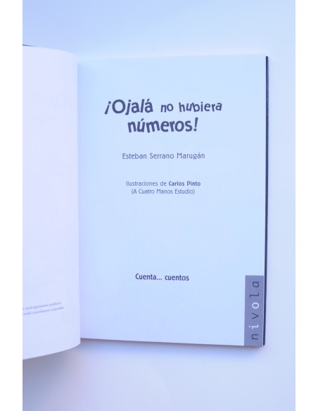 ¡ Ojalá no hubiera números !