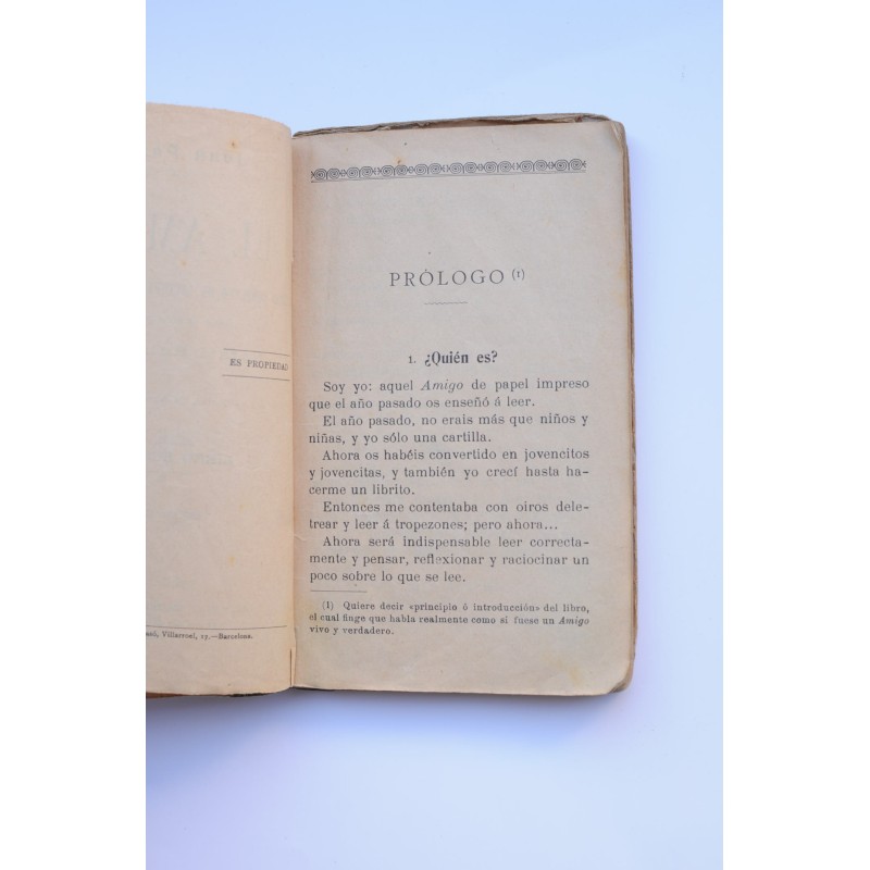 El amigo : método completo de lectura para...
