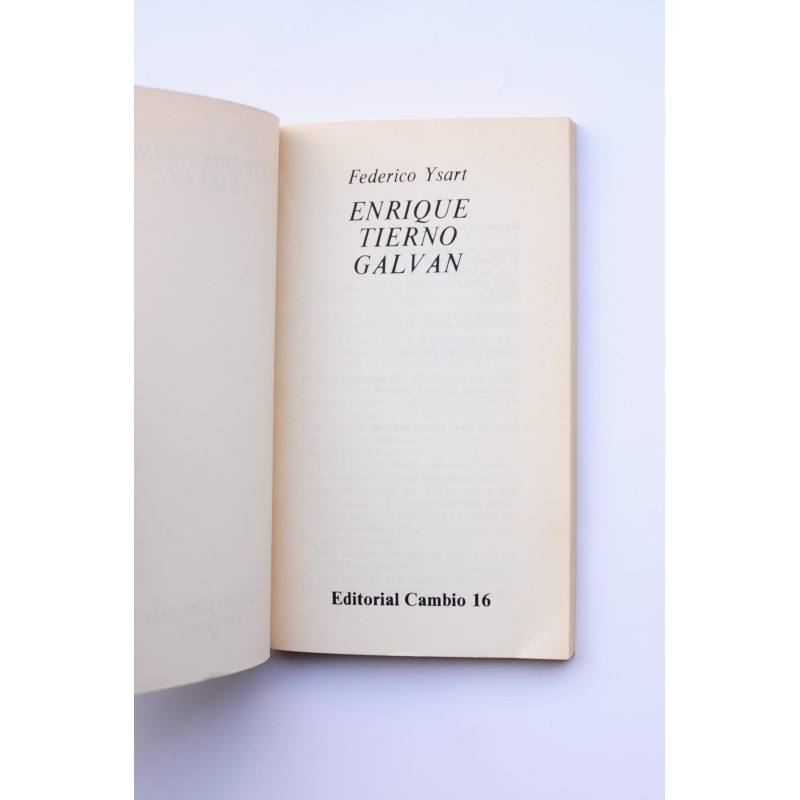 Enrique Tierno Galván