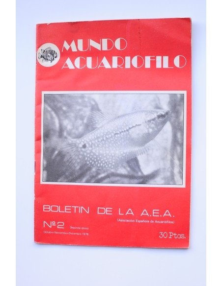 Mundo acuarófilo, nº 2. Segunda época, 1978