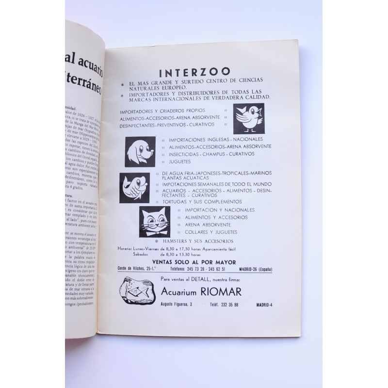 Mundo acuarófilo, nº 2. Segunda época, 1978