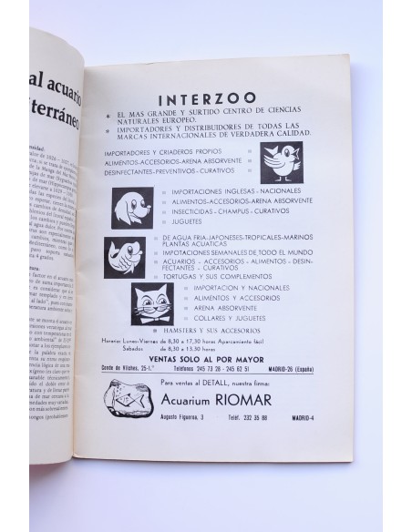 Mundo acuarófilo, nº 2. Segunda época, 1978