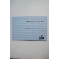 Impressions per a veu i quartet de cordes : para soprano...