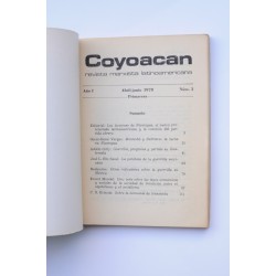 Coyoacan. Revista marxista latinoamericana. Nº 3. Año I.... 2