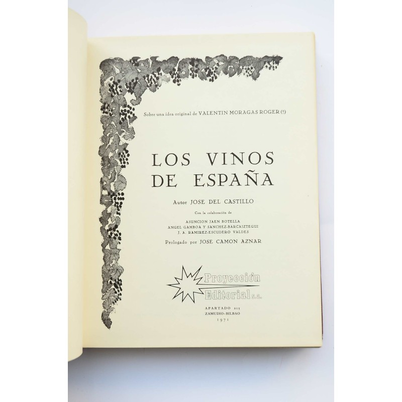 Los vinos de España 