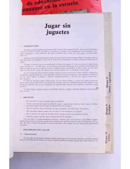 100 talleres de educación del consumo en la escuela