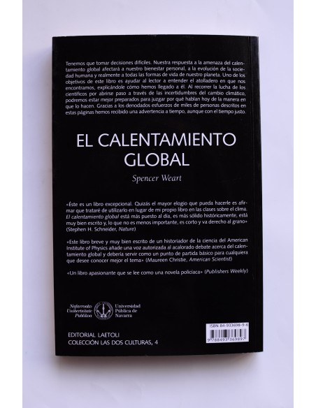 El calentamiento global. Historia de un descubrimiento científico