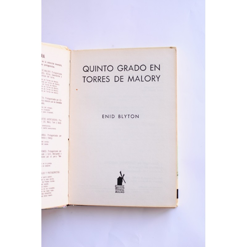 Quinto grado en Torres de Malory