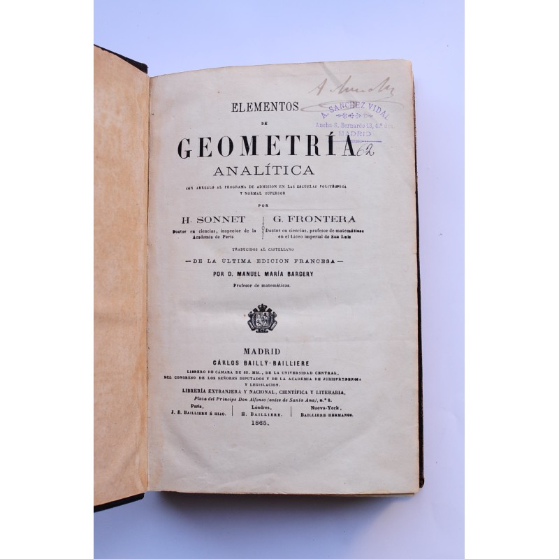 Geometría analítica