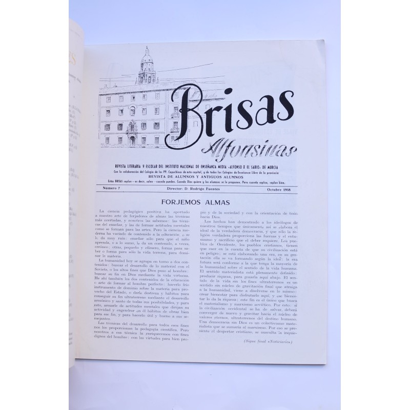 Brisas Alfonsinas, nº 7, Octubre 1958