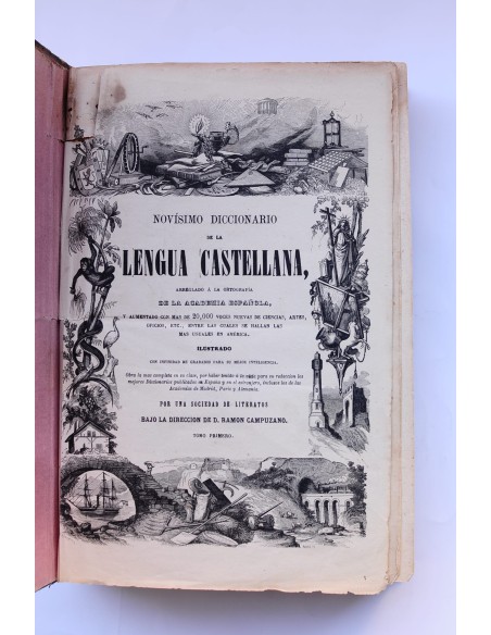 Novísimo diccionario de la Lengua Castellana. Tomo Primero