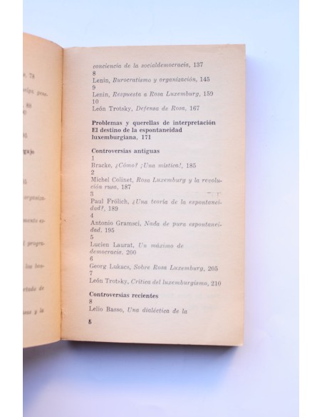 Rosa de Luxemburg y la espontaneidad revolucionaria