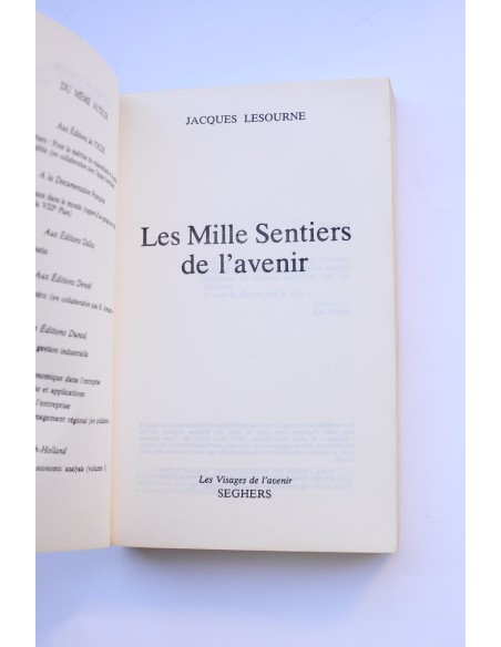 Les mille sentiers de l'avenir