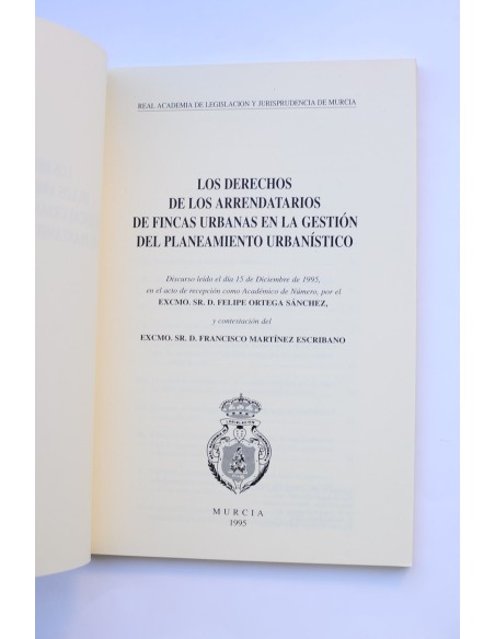 Los derechos de los arrendatarios de fincas urbanas en la gestión del planeamiento urbanístico