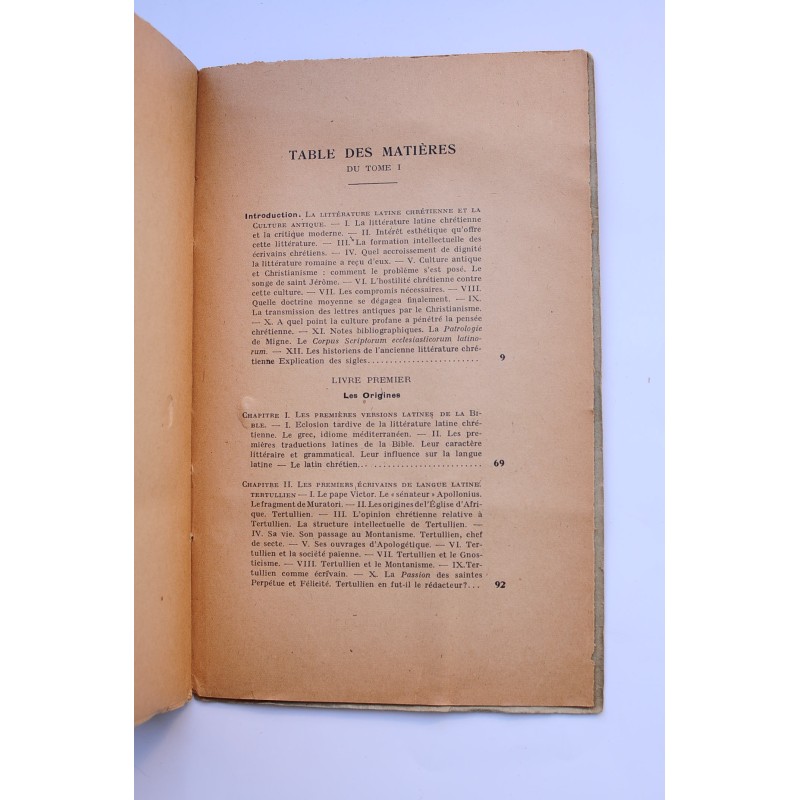 Histoire de la littérature latine chrétienne....