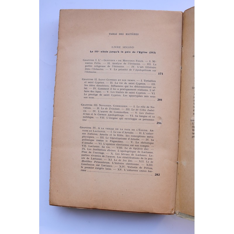Histoire de la littérature latine chrétienne....