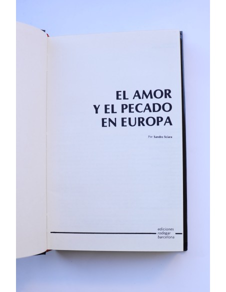 El amor y el pecado en Europa