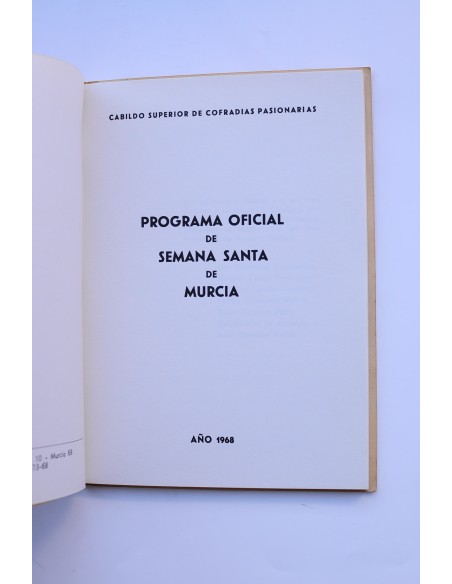 Semana Santa, Murcia 1968