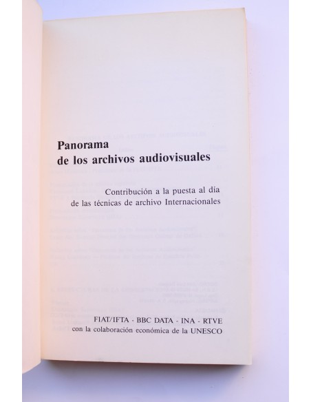 Panorama de los archivos audiovisuales