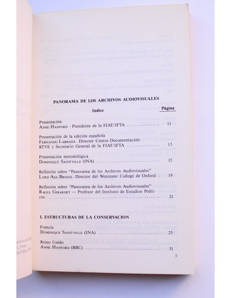 Panorama de los archivos audiovisuales