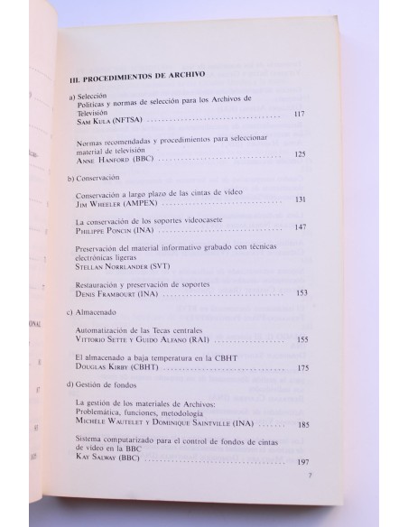 Panorama de los archivos audiovisuales