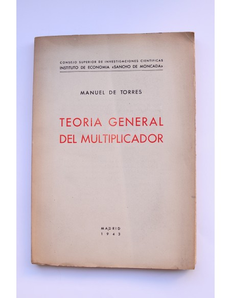 Teoría general del multiplicador