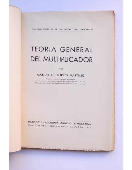 Teoría general del multiplicador