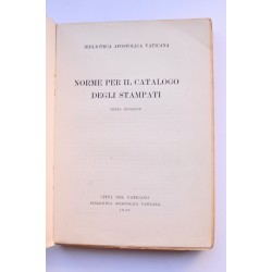 Norme per il Catalogo degli Stampati 2