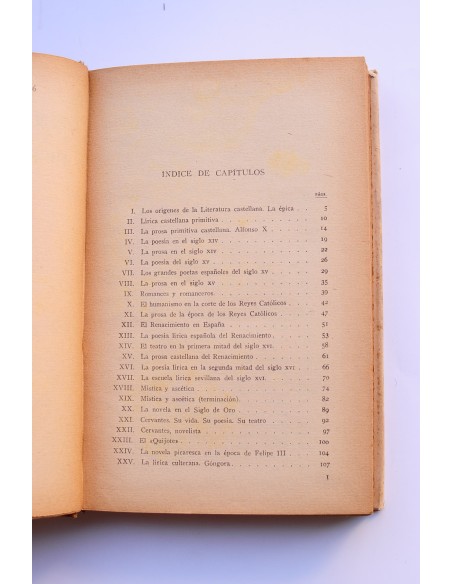 Historia de la literatura española e hispanoamericana