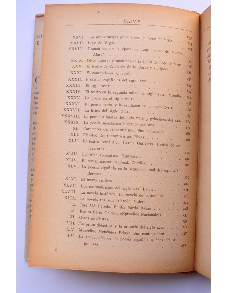 Historia de la literatura española e hispanoamericana