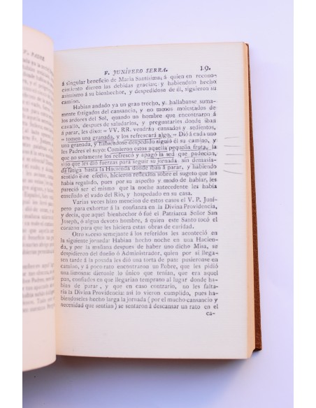 La vida de Junípero Serra