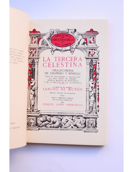 La tercera Celestina: tragicomedia de Lisandro y Roselia