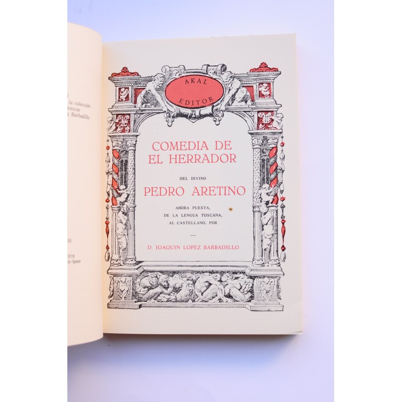 Comedia de El Herrador