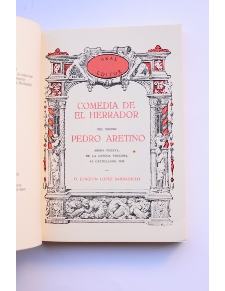 Comedia de El Herrador