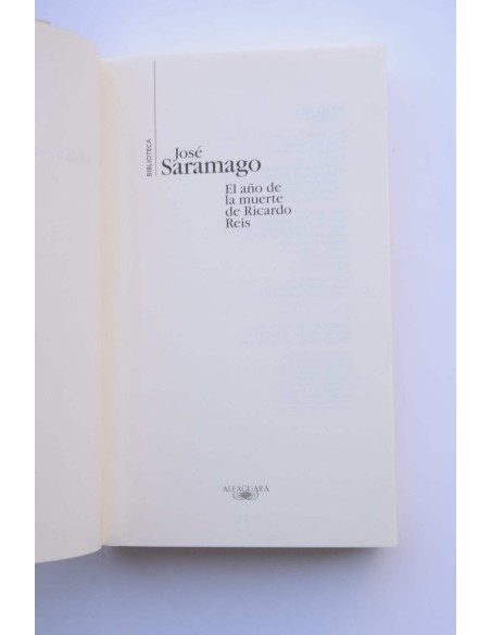 El año de la muerte de Ricardo Reis