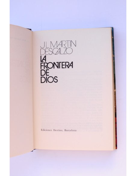 La frontera de Dios