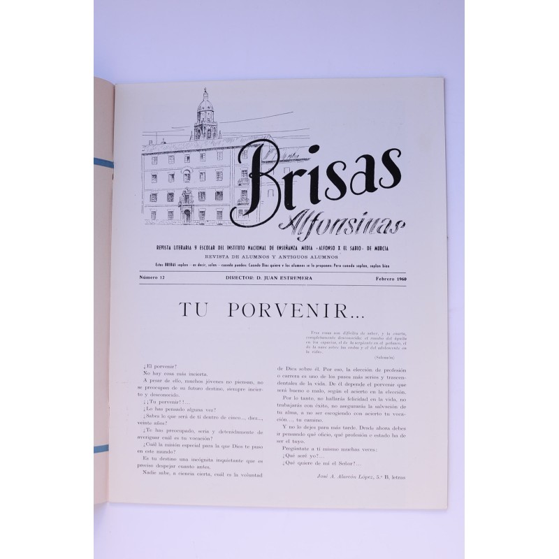 Brisas Alfonsinas, nº 12, Febrero 1960