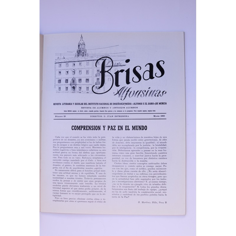 Brisas Alfonsinas, nº 25, Marzo 1963