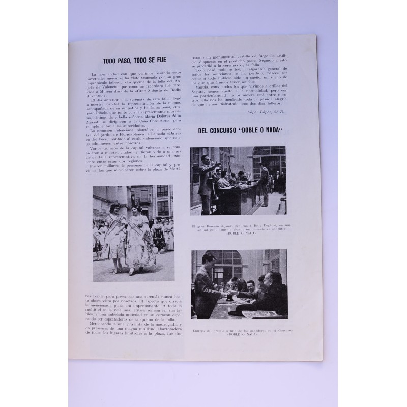 Brisas Alfonsinas, nº 6, Mayo 1958